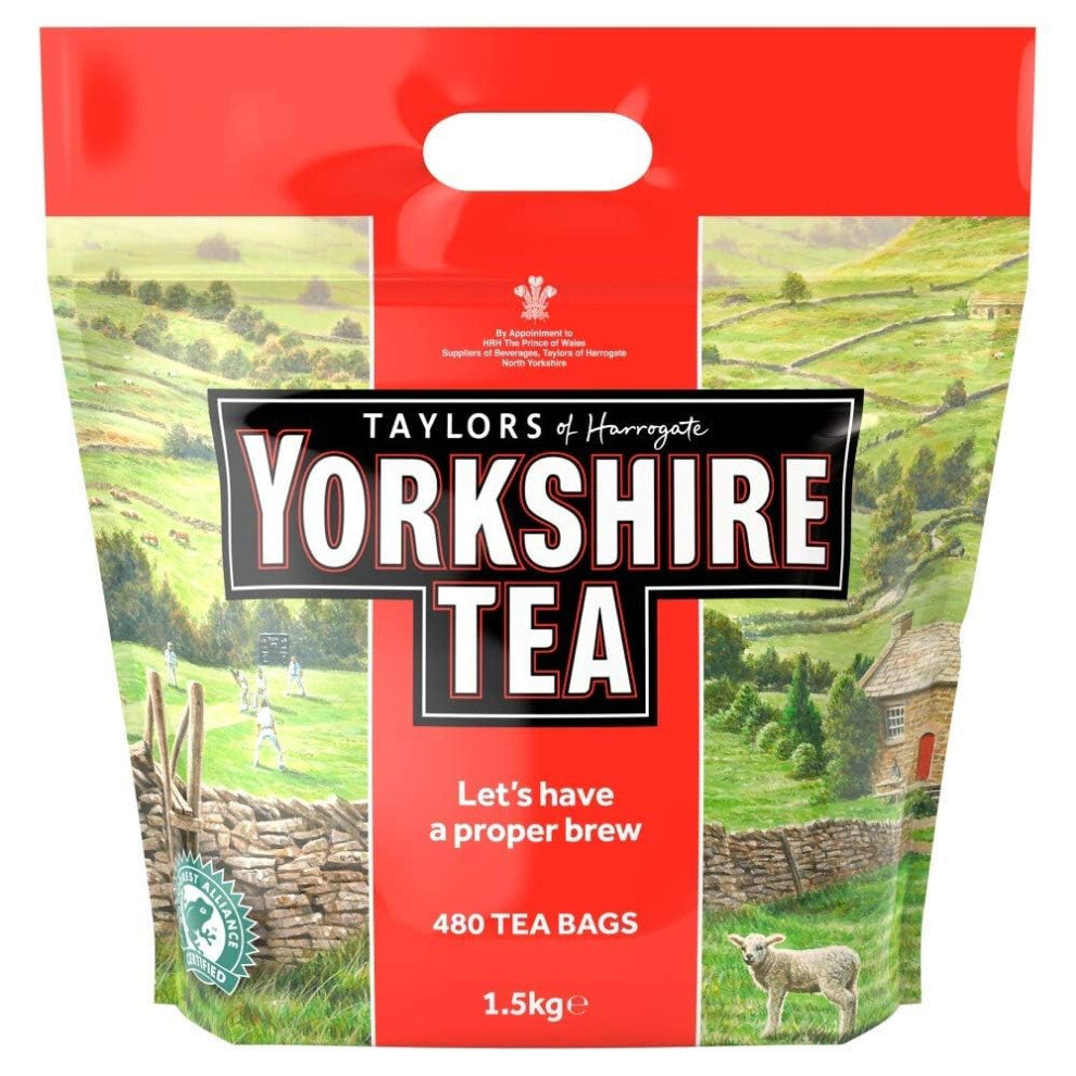 Yorkshire Tea Total 480 Tea Bags Pack of 15 kg