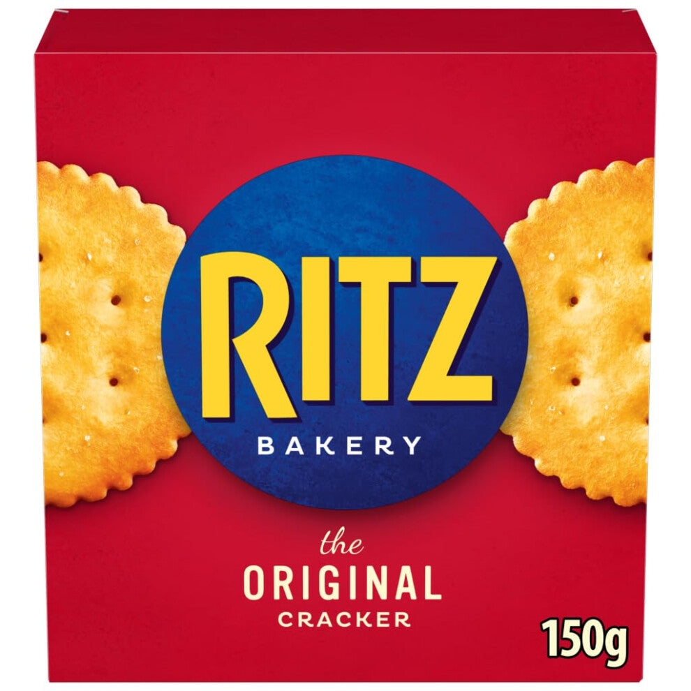 Ritz Original Cracker Box Classic Savoury Crackers Perfect For Any Snacking Occasion 150 g Pack of 1