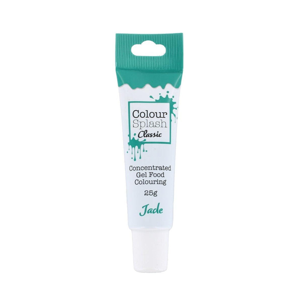 Colour Splash Food Colouring Gel  Jade  Highly Concentrated Gels Easy To Use Squeezy Tubes Edible Ingredients Transform Plain Cakes Into Bright EyeCa