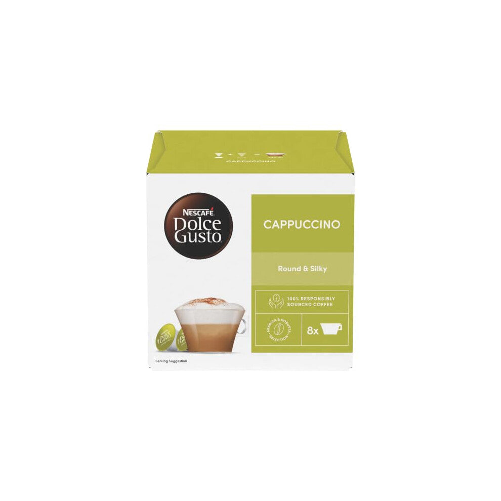 NESCAFÉ Dolce Gusto Cappuccino Coffee Pods Total 24 Servings