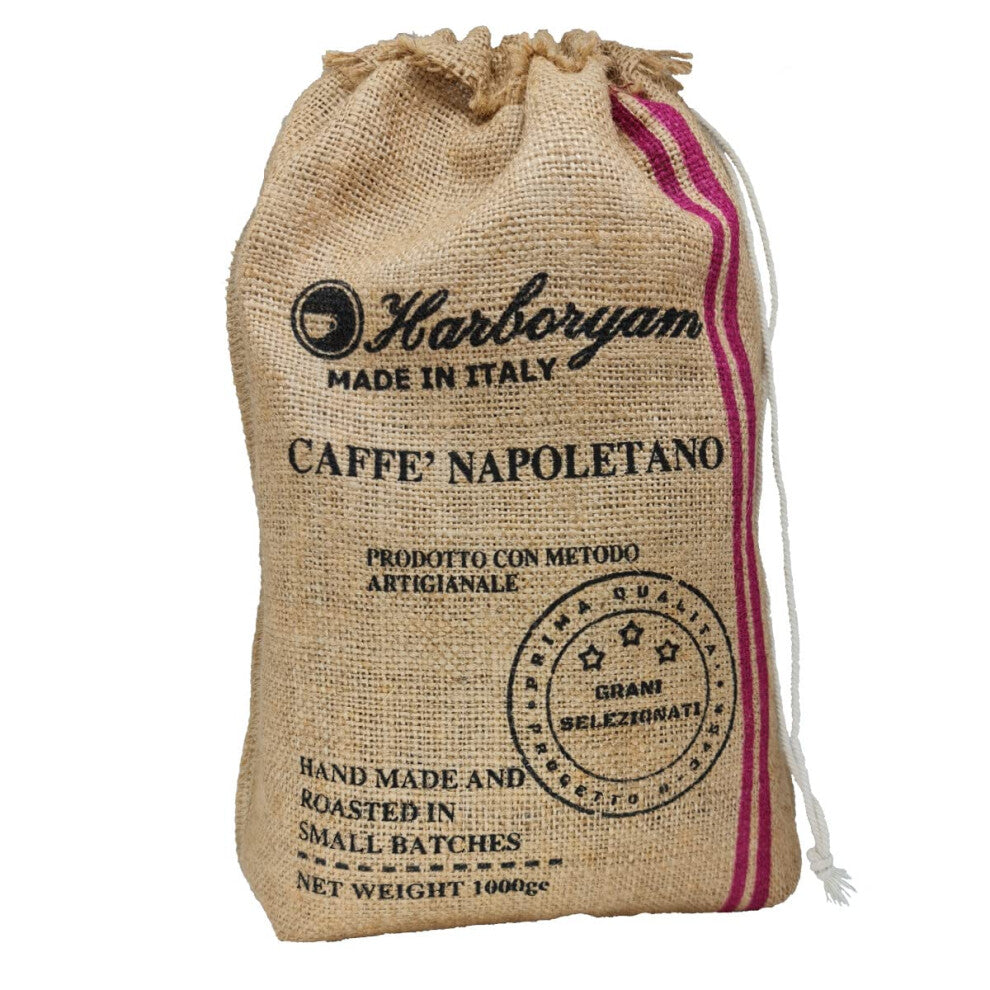 Harboryam coffee beans  Authentic blend Caffè Napoletano 100 Arabica medium roast made in Italy 1kg 1xbag