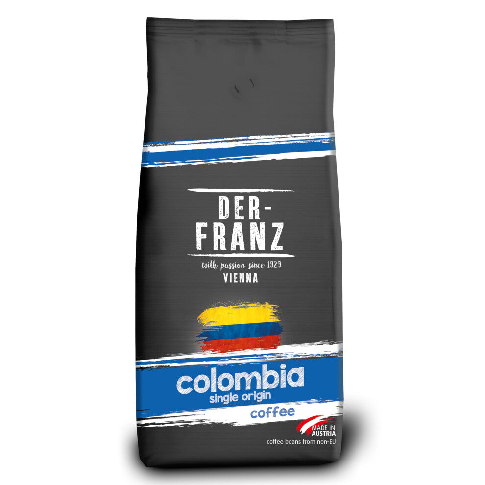 DerFranz Colombia Single Origin Coffee whole bean 1000 g