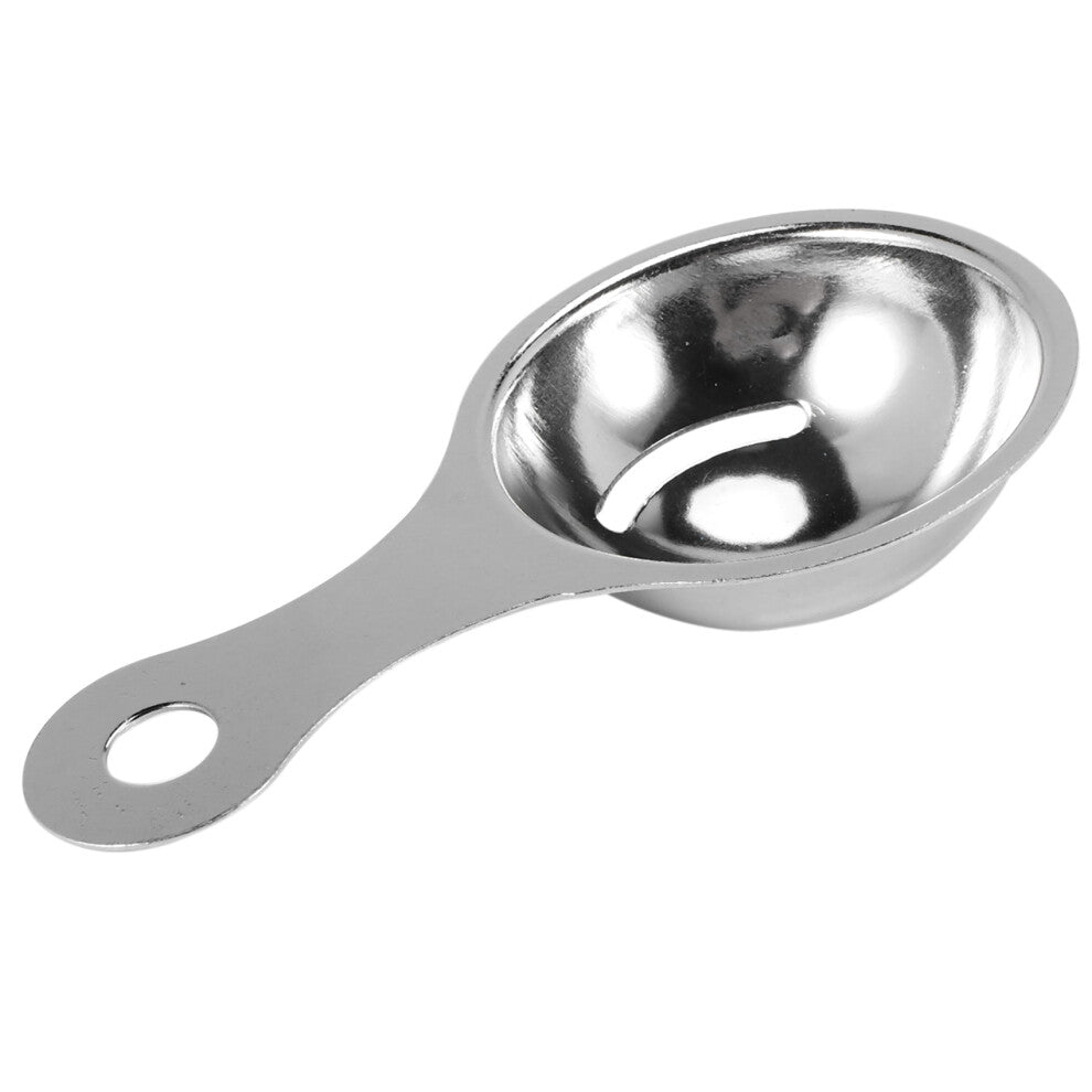 Separator of egg yolk in stainless steel White Egg Sieve Device Mini kitchen utensils (13 x 7 2.8 cm)