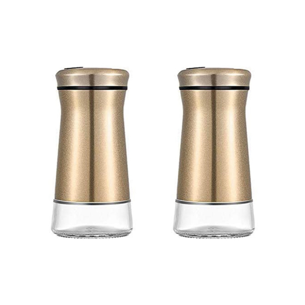 Salt Kitchen Shaker Seasoning Pepper Shakers Dispenser Utensils Container Bottles Stainless Steel Sugar Jar Jars