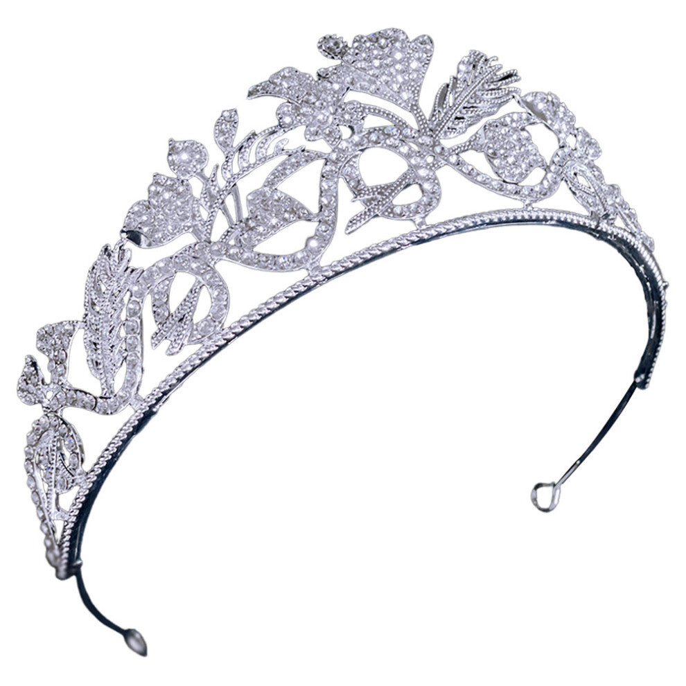 Wedding Accessories Pageant Crowns For Women's Rhinestone Tiara
