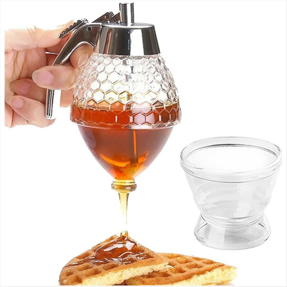 Juice Syrup Cup Bee Dispenser Kettle Kitchen Accessories Honey Jar