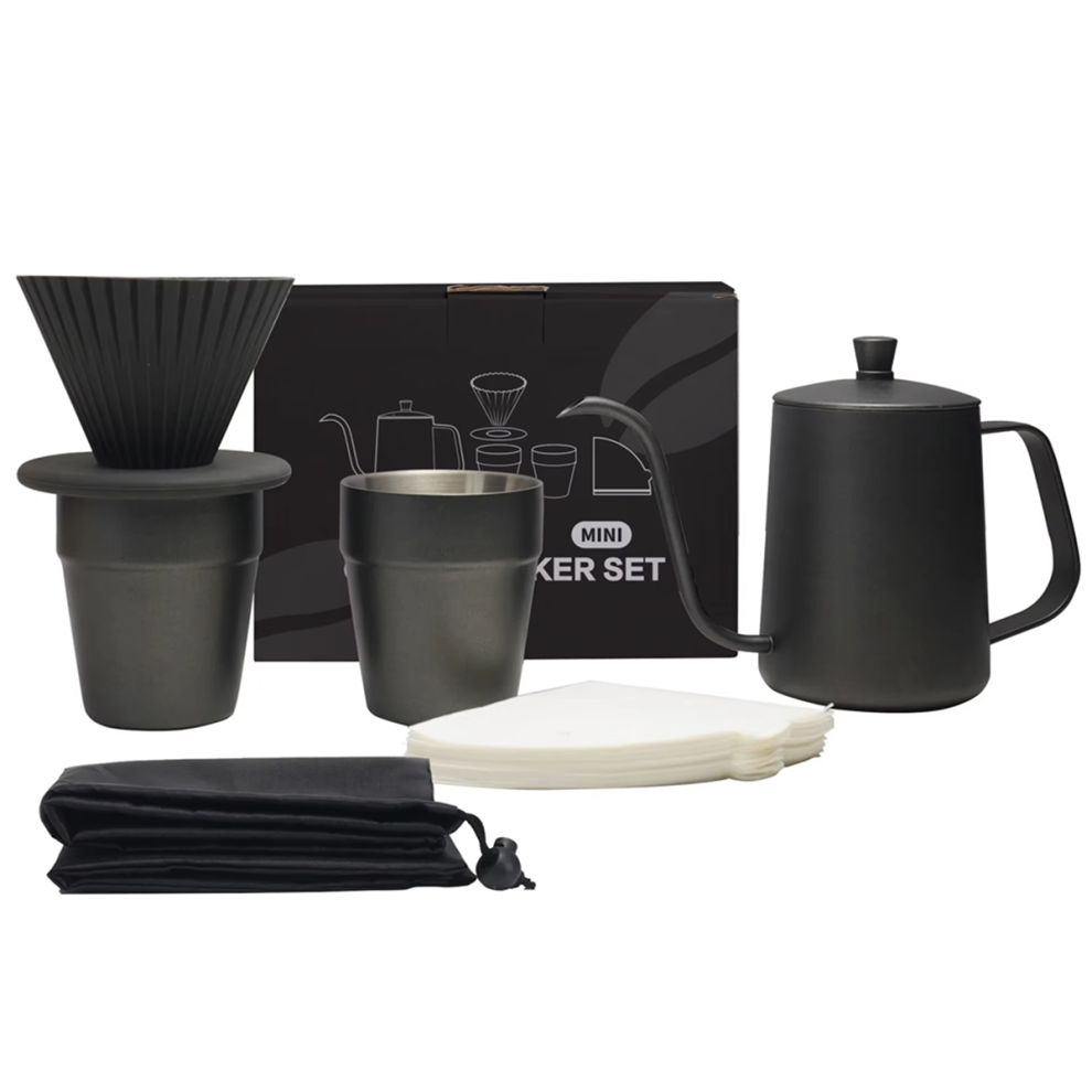 Portable Drip Coffee Brewing Set - DIY Latte Utensils