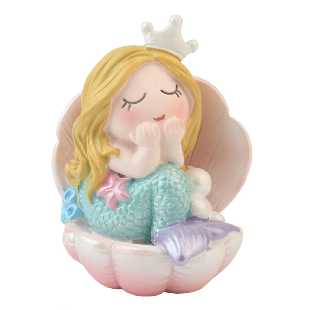Mermaid Aquarium Cake Topper Baby Lovers Ocean Theme Decoration