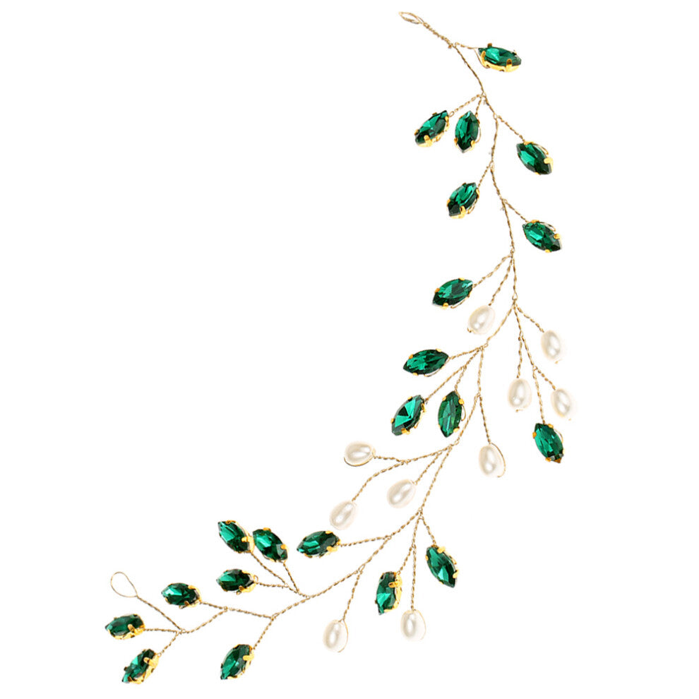 Rhinestone Wedding Tiara Vintage Hair Accessories for Bride