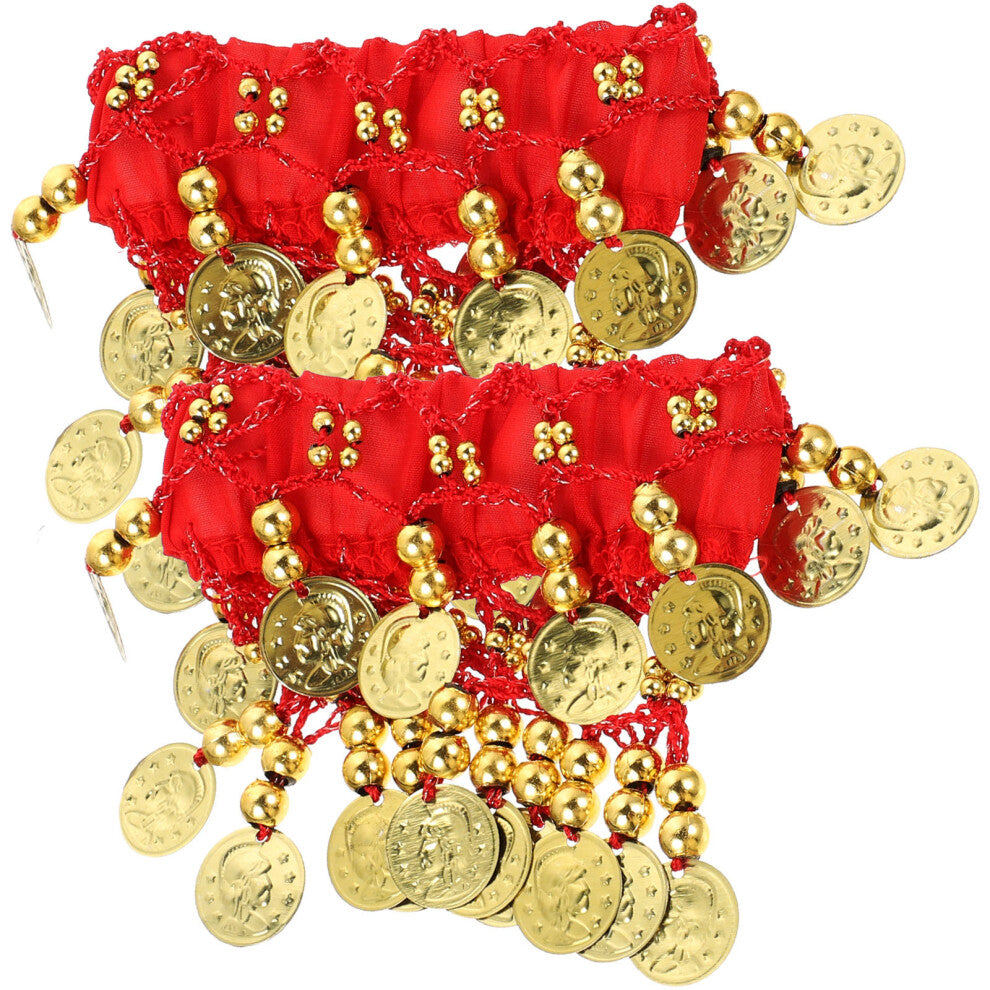 Fashion Silver Coin Anklet for Women Costume Foot Jewelry Accessories