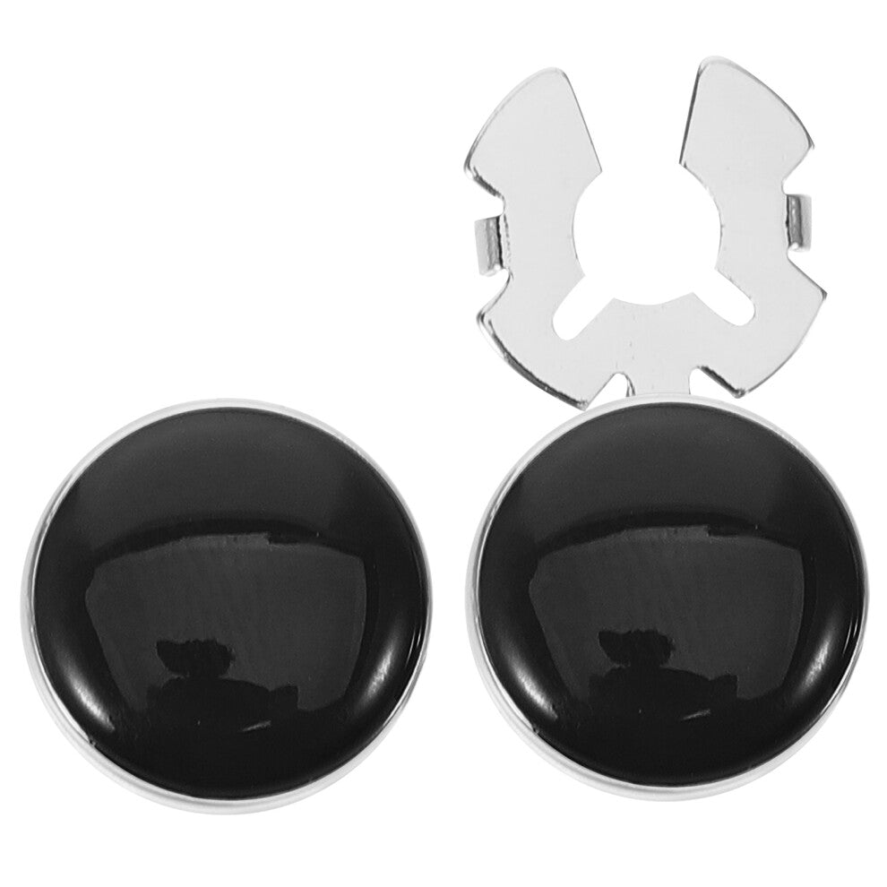 Copper Mens Cufflinks Studs for Shirt Buttons