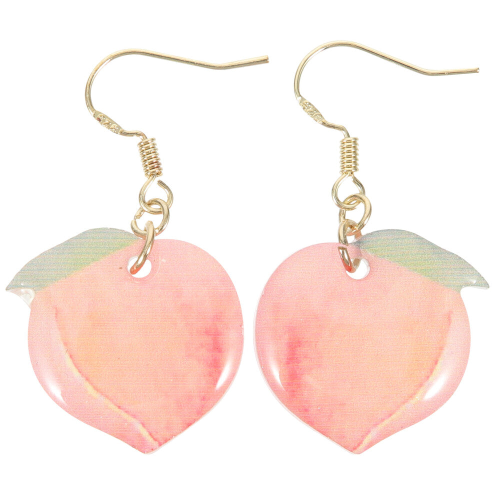 Acrylic Earrings Peach for Women Jewellery Girl Dangle Teen Girls