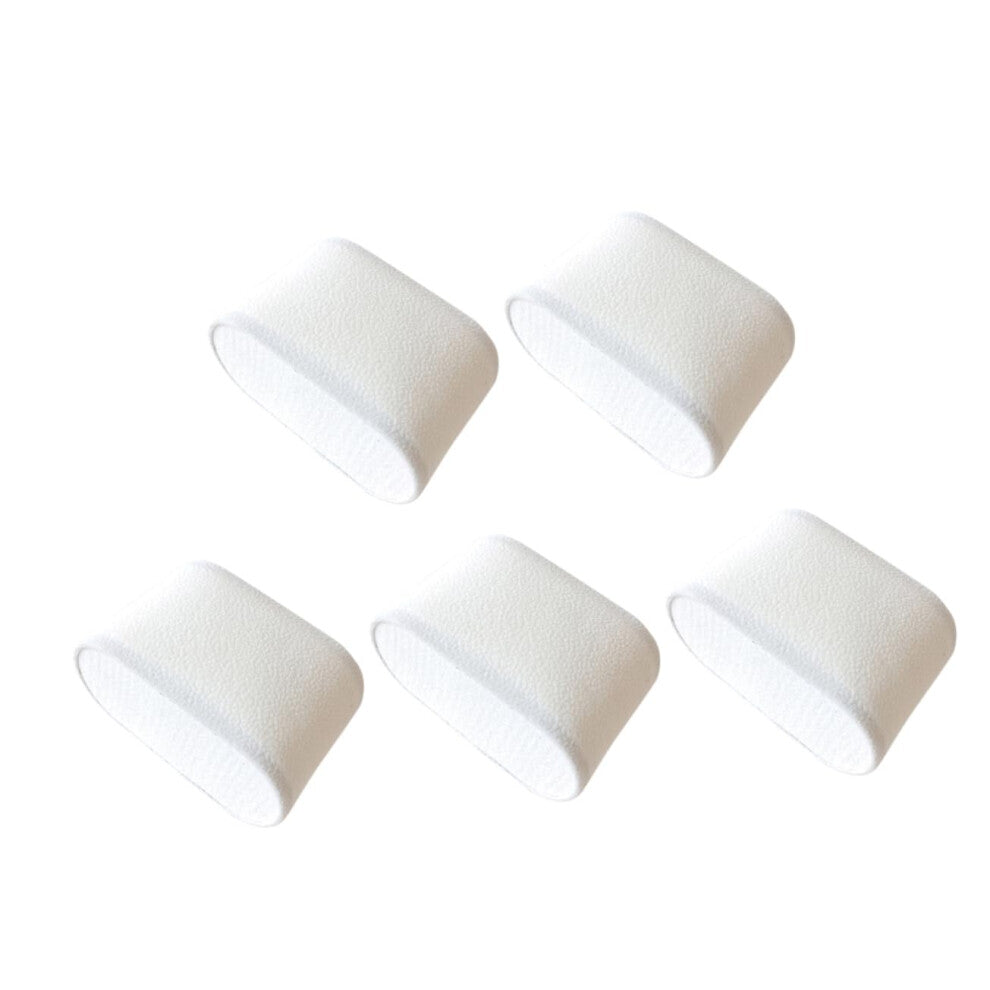 Pack of 5 Black Watch Cushions for Men's Bracelets and Necklaces Decorative Jewelry Bangle Chain Accessories