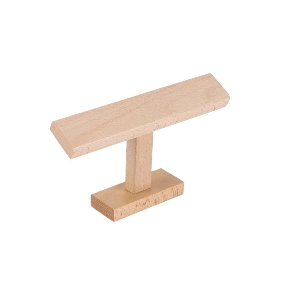 Wood Watch Stand, Walnut Jewelry Organizer, Large Zelkova Bracelet Holder, Home Display Box for Watches and Accessories