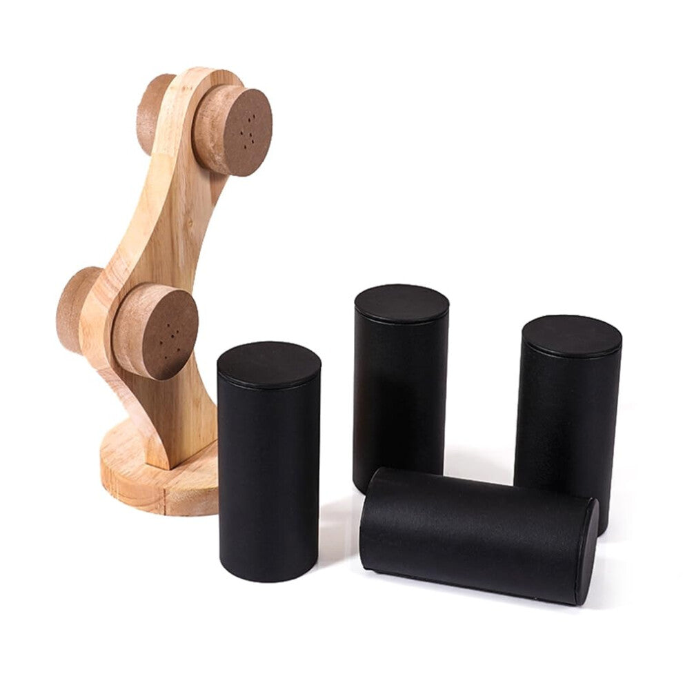 2-Layer Solid Wood Jewelry Stand, Bracelet and Watch Organizer, Storage Rack for Home Decor and Accessories