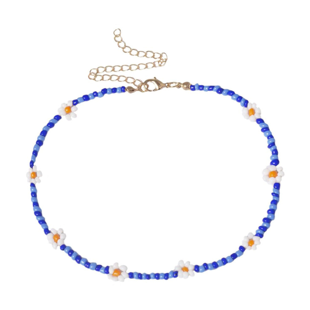 Pack of 5 Bohemian Pearl Necklaces for Men and Women Aesthetic Choker Jewelry 34x7cm European American Accessories