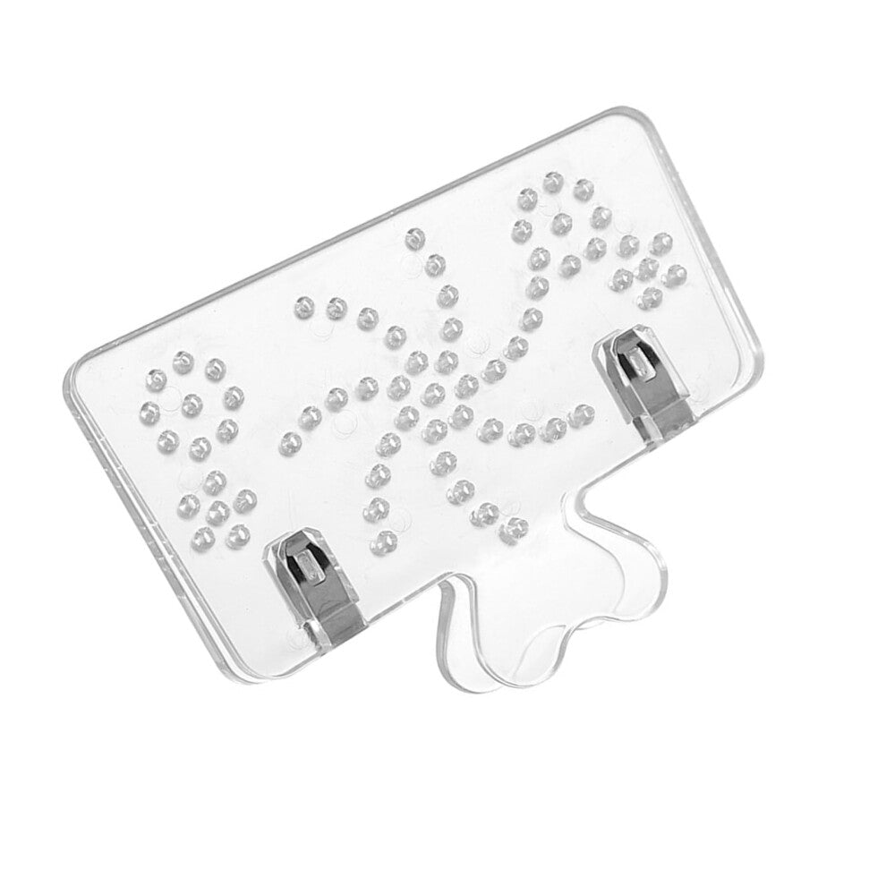 Fashion Jewelry Collar Stays for Men's Shirts, Portable Plastic Home Accessories, Multiple Sizes with Case Holder