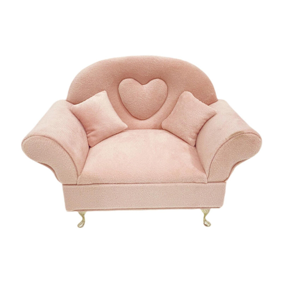 1-6 Scale Mini Sofa Jewelry Box Jewelry Case Miniature Dollhouse