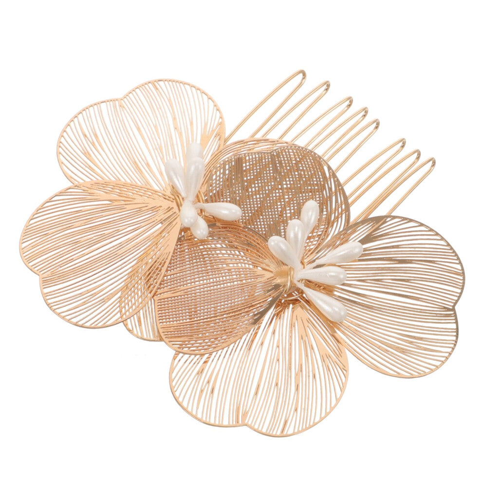 Bridal Headpiece Tiara with Hair Clips and Pins, Side Comb Hair Accessories for Brides, Girls, and Special Occasions