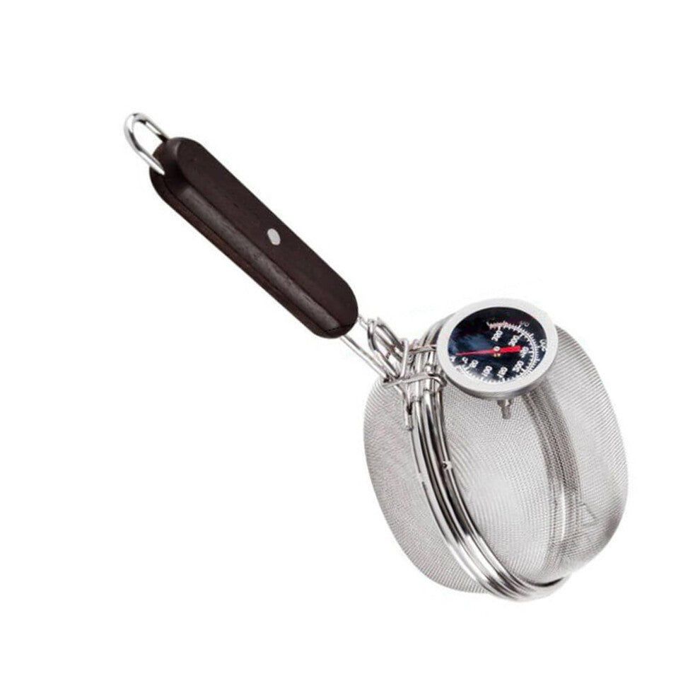 Coffee Roasting Tool Stainless Steel Portable Bean Roaster with Hand Drying Net Ideal for Home Coffee Enthusiasts