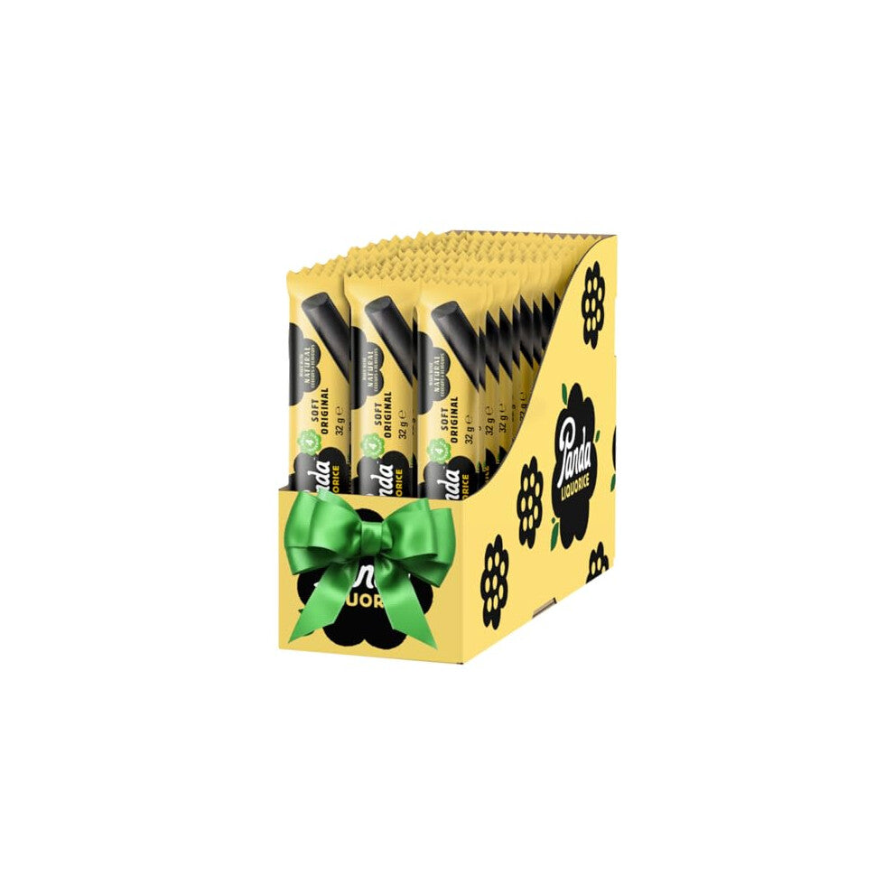 Panda ? | Natural Soft Original Liquorice Sweets Bars | Pure Panda Licorice Sweet Made with Only Four Natural Ingredients | Vegan,Fat Free &