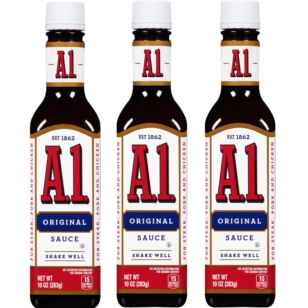A1 Steak Sauce (Original Sauce) - 283g (3 Pack)