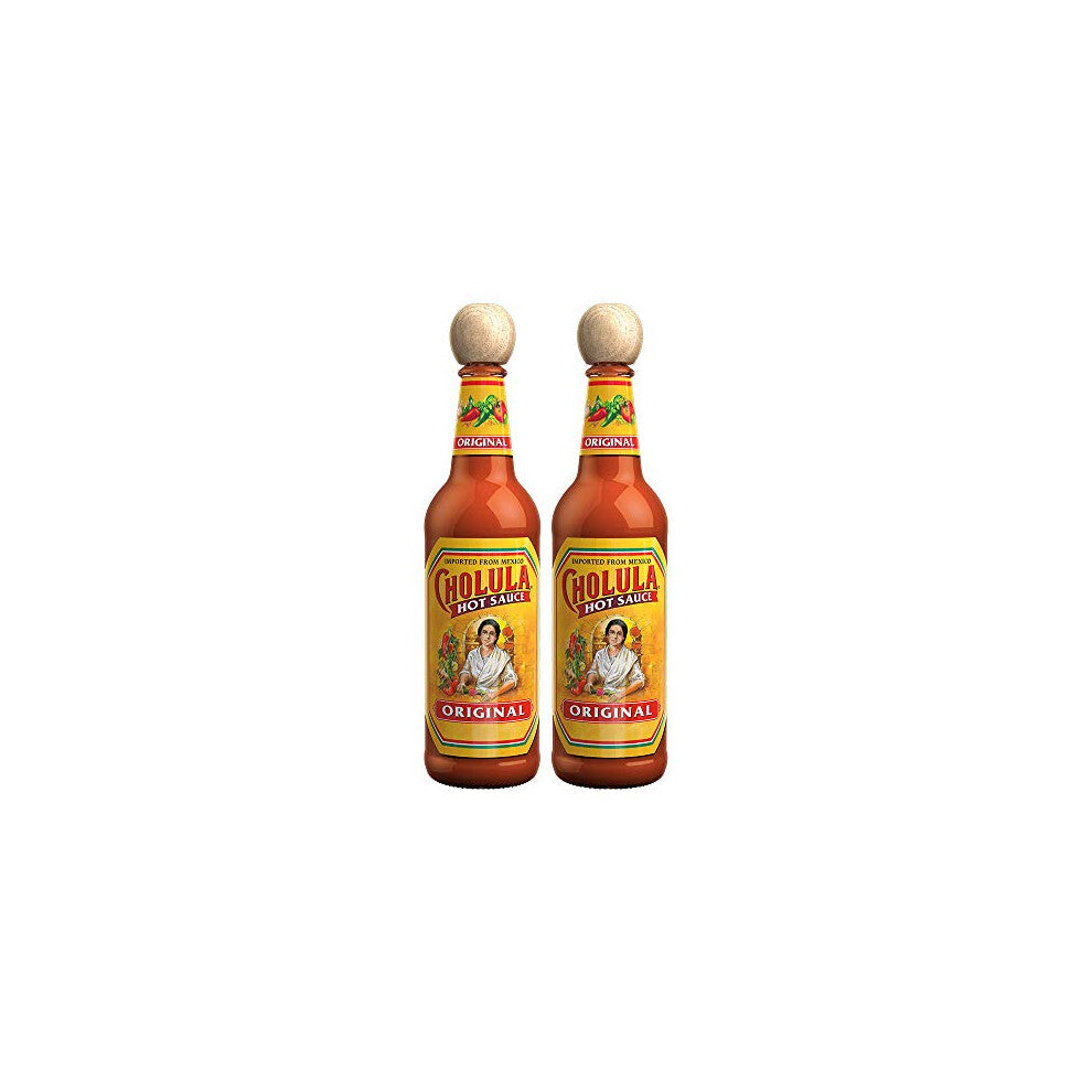 Cholula Original Hot Sauce, 12 Fluid Ounce (Pack of 2) by Cholula [Foods]