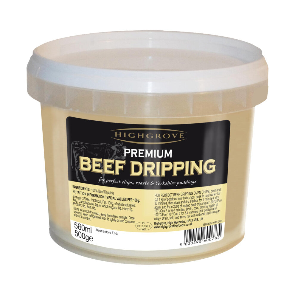 Beef Dripping 2 x 500g Twin Pack from Highgrove Foods