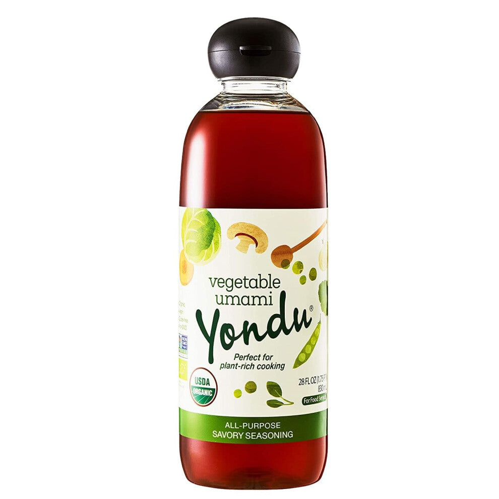 Yondu Vegetable Umami Essence (830ml) - Premium, Vegan Plant-Based Sauce for Mild & Flavorful Cooking. Great for Soups, Stir-fries & Sauces.