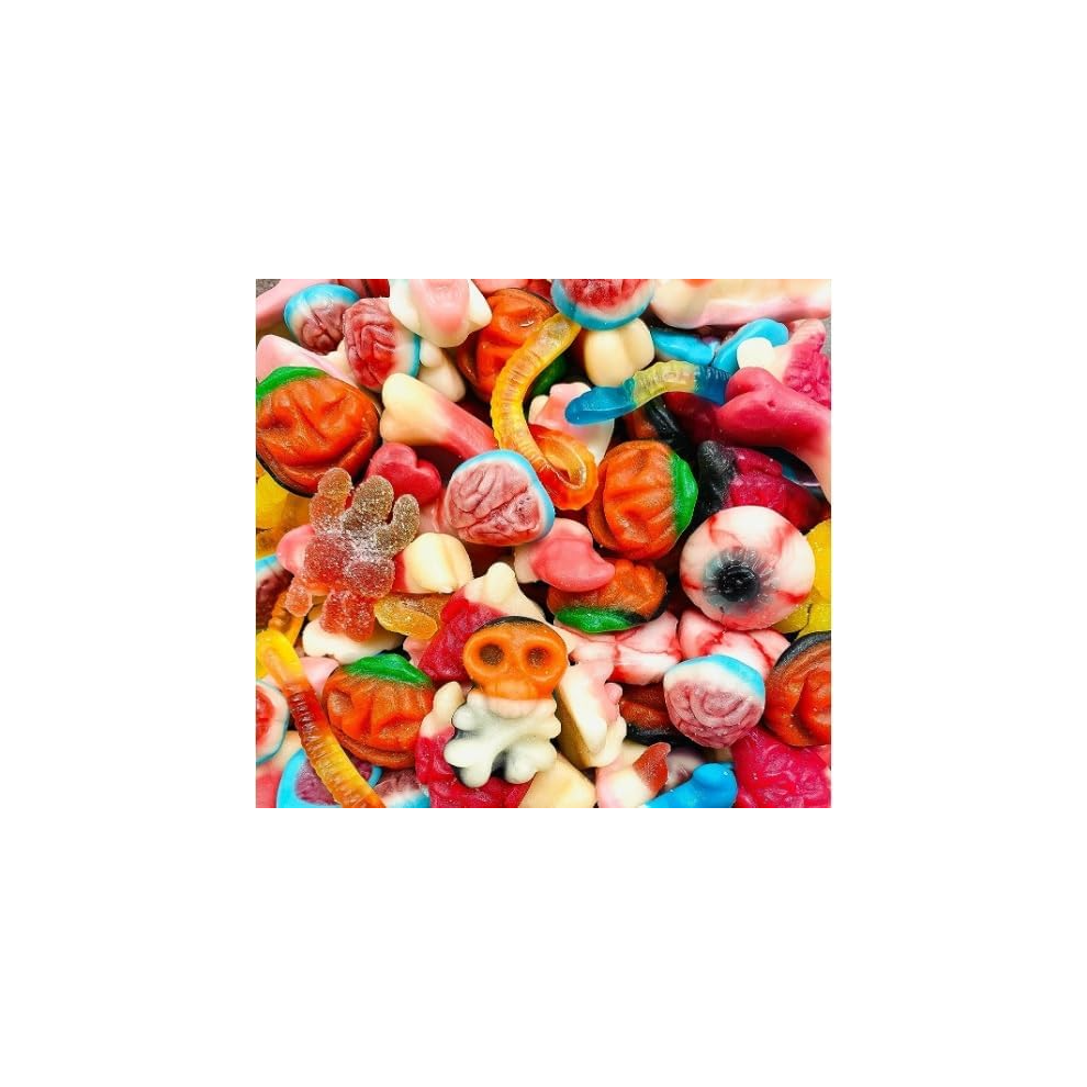 Sweets 1kg Novelty Halloween Pick n Mix Halloween Trick or Treat Themed Sweets by The Sweet Treat Gifting Co.