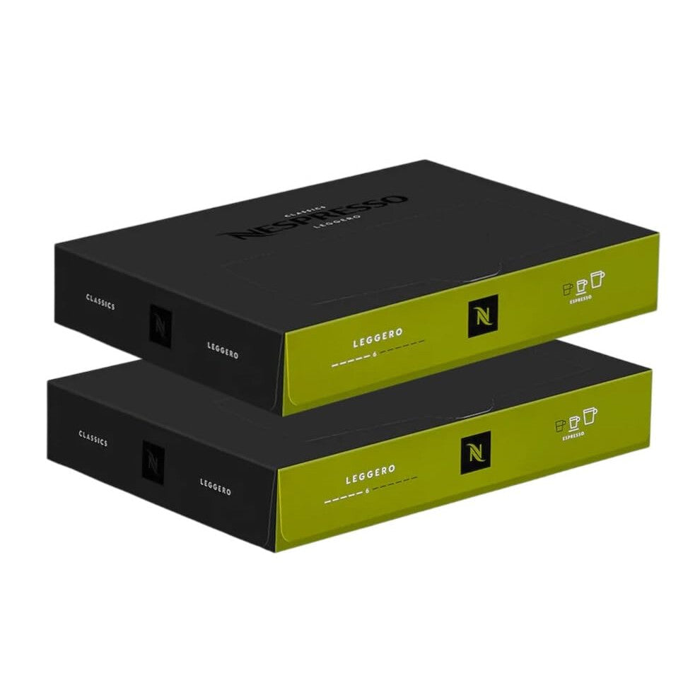 Nespresso Professional Leggero Coffee Capsules x50 (Pack of 2, Total 100 Pro Capsules)
