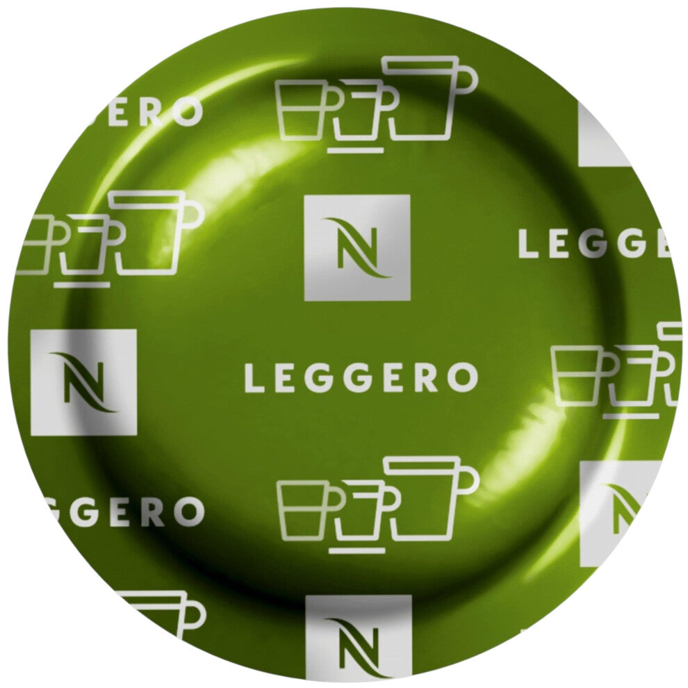 Nespresso Leggero Professional Coffee Pods (Pack of 1, Total 50 Pro Capsules)