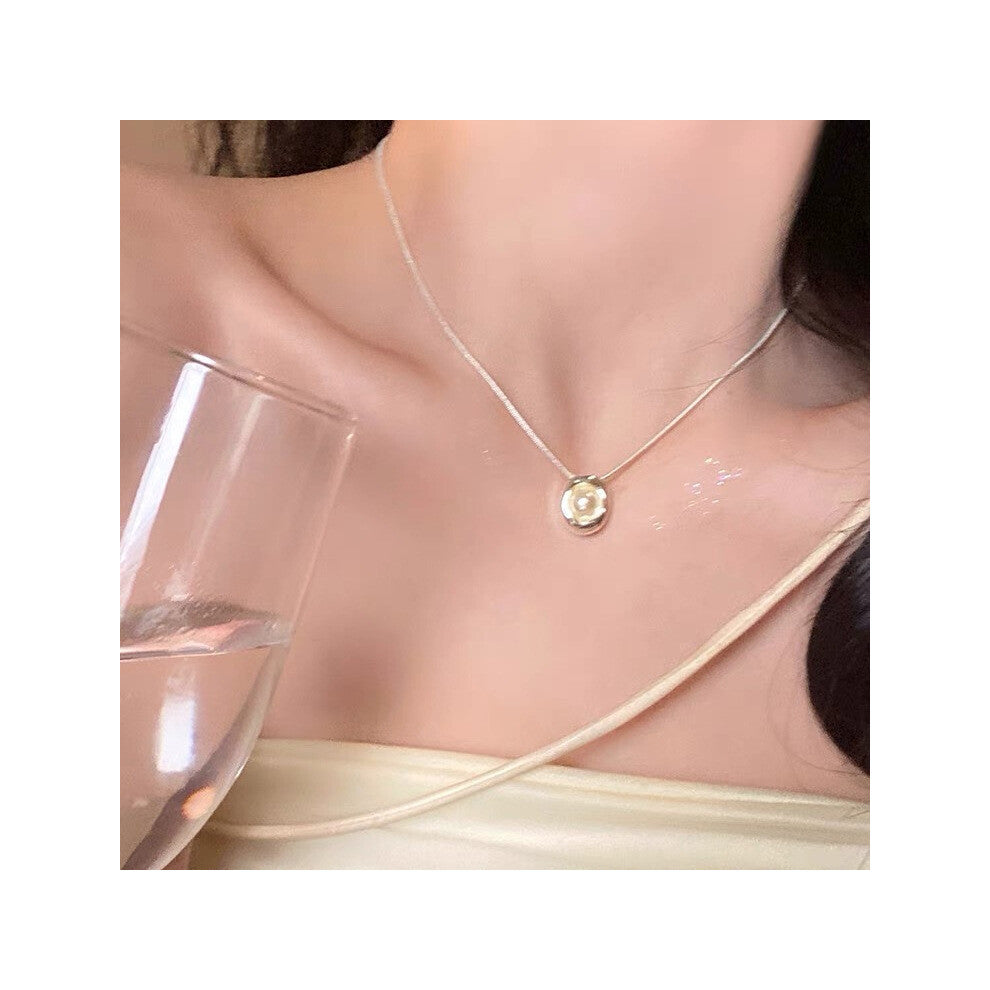 (MY31763) Light luxury design, high-end and fashionable style, collarbone chain, neck chain, sweater chain, bead chain