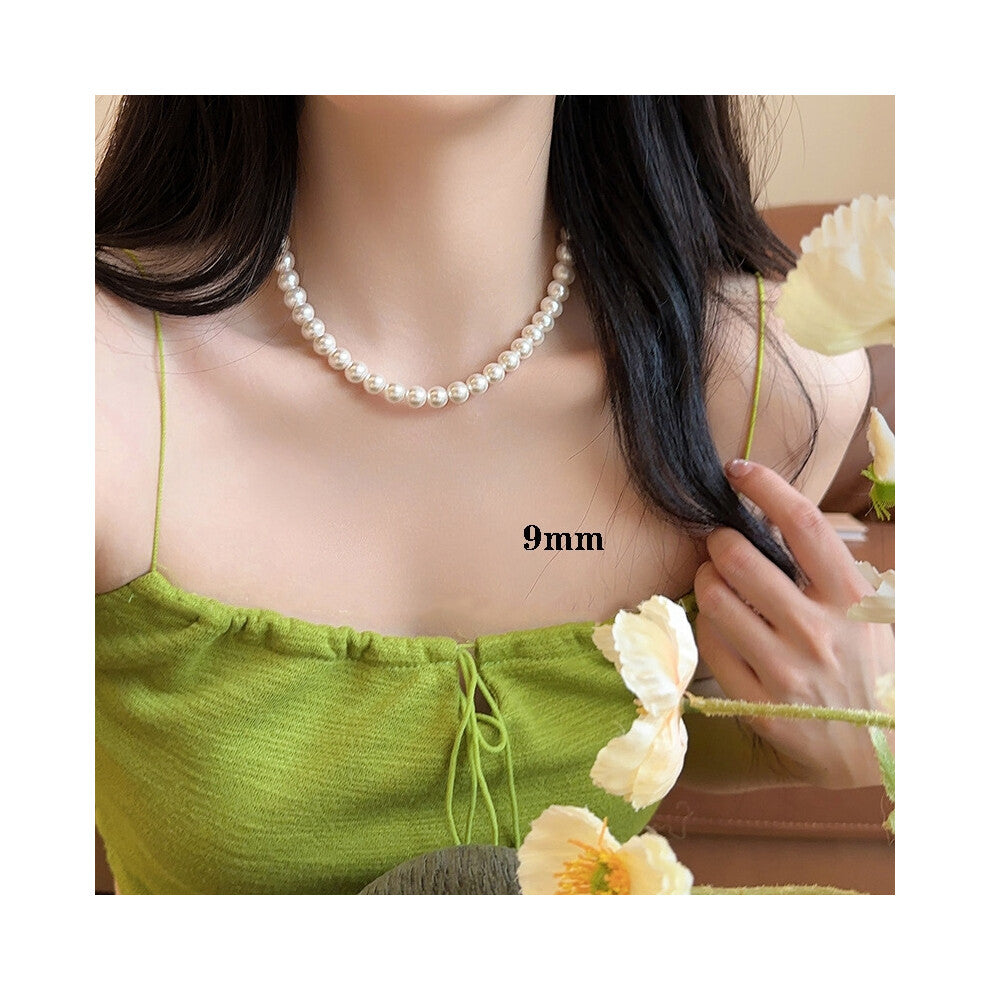 (MY33667) Light luxury design, high-end and fashionable style, collarbone chain, neck chain, sweater chain, bead chain