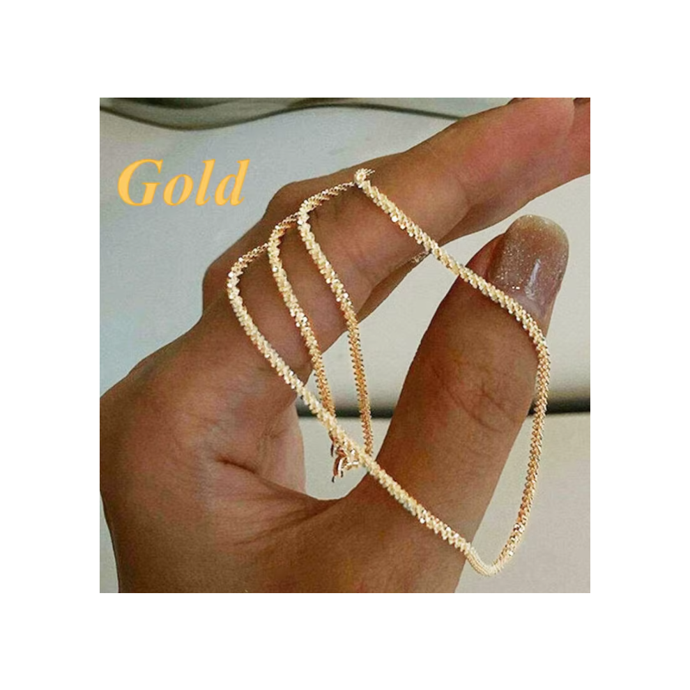 (Gold-color) Popular Necklace For Women Clavicle Chain Choker Fashion Jewelry Accessories Wedding Party Birthday Gift Pendant