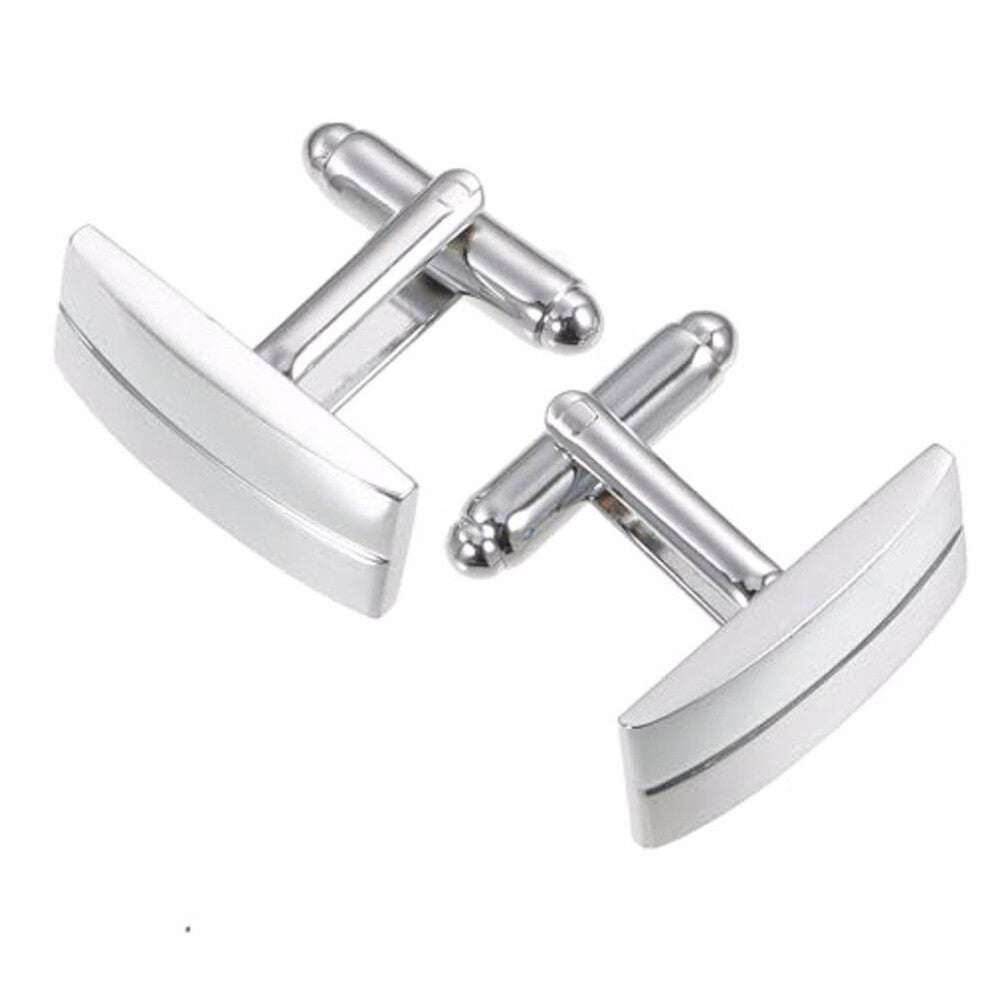 Gift Simple Stripes Cufflinks For Fashionable Men Durable And