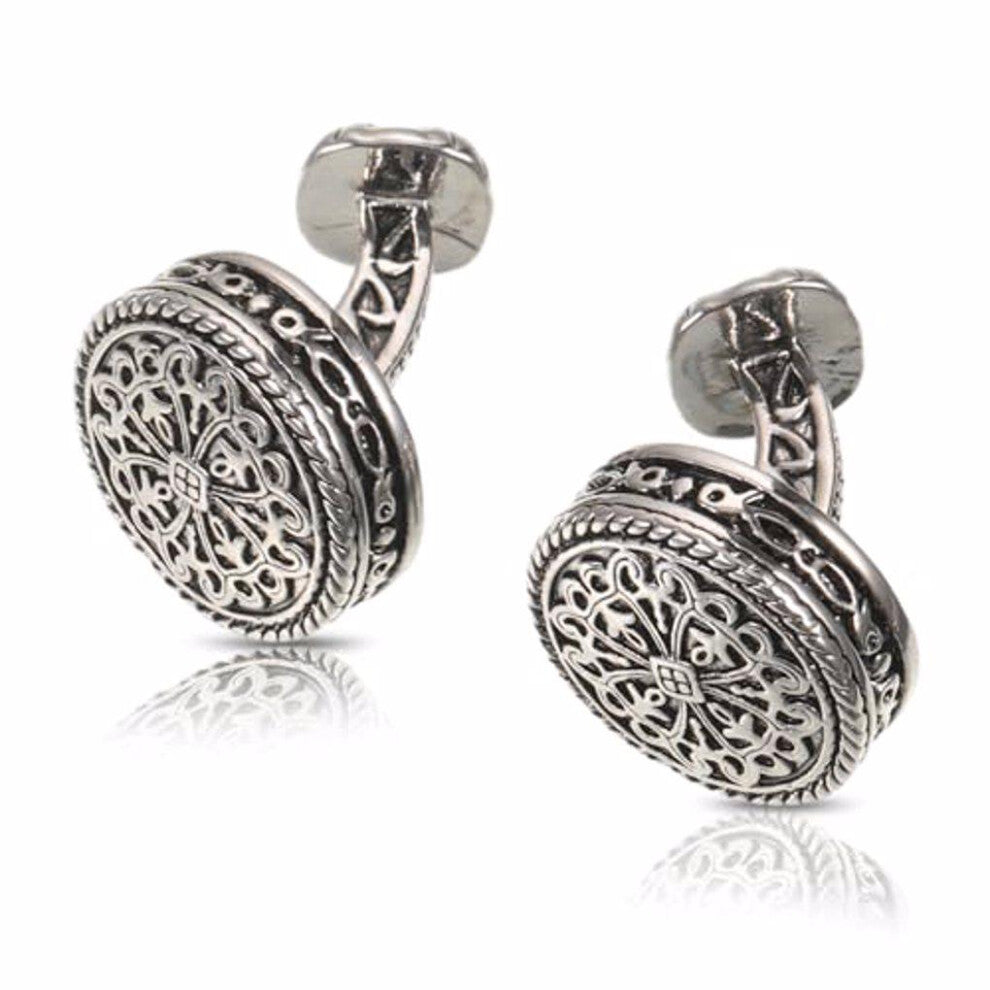 Exquisite Metal Cufflinks For Men S Fashion Impact-resistant And