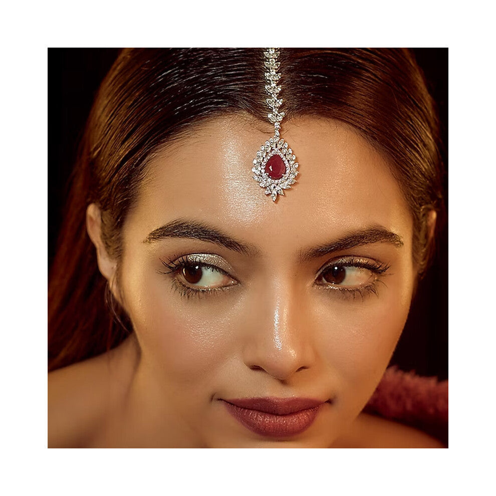 Hot Selling Water Drop Forehead Chain Exotic Feng Shui Diamond Eyebrow Pendant Personality Accessories T1