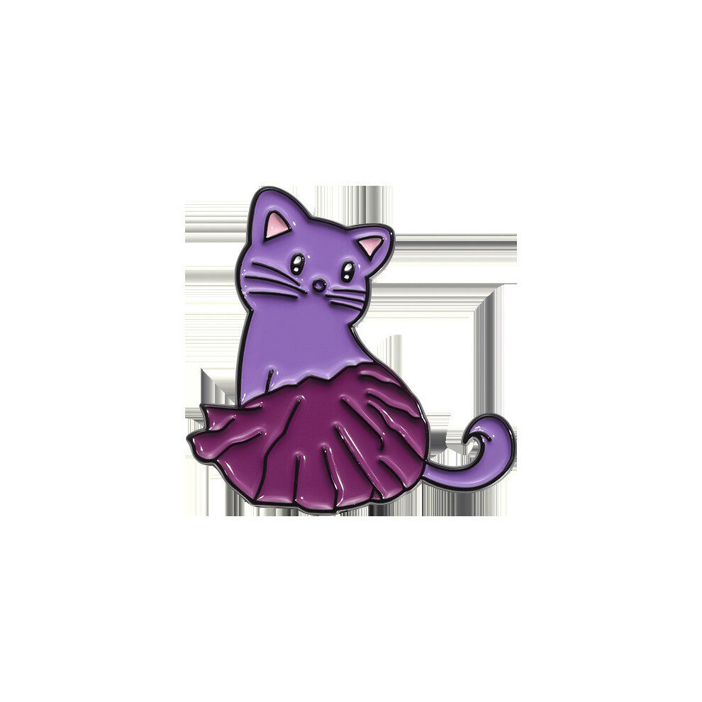 (QHXZ402) Shaped Charming Cat Brooch Enamel Pin Featuring Taylor Swift Inspired Design Lovers For Fashion