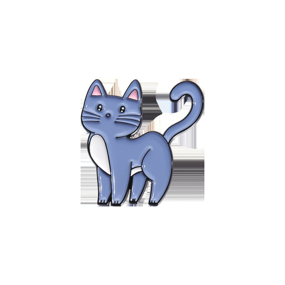 (QHXZ405) Shaped Charming Cat Brooch Enamel Pin Featuring Taylor Swift Inspired Design Lovers For Fashion