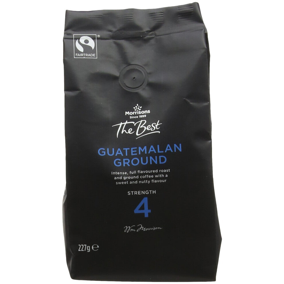 Morrisons The Best Guatemalan Ground Coffee, 227 g, Pack of 6