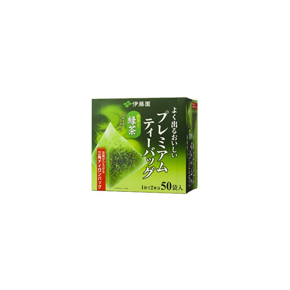Itoen Oi Ocha Premium Japanese Green Tea Matcha Blend 50 Bags