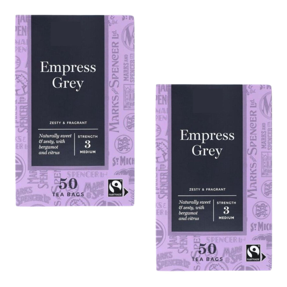 2 X Marks & Spencer Empress Grey Tea Bundle | 100 Tea Bags