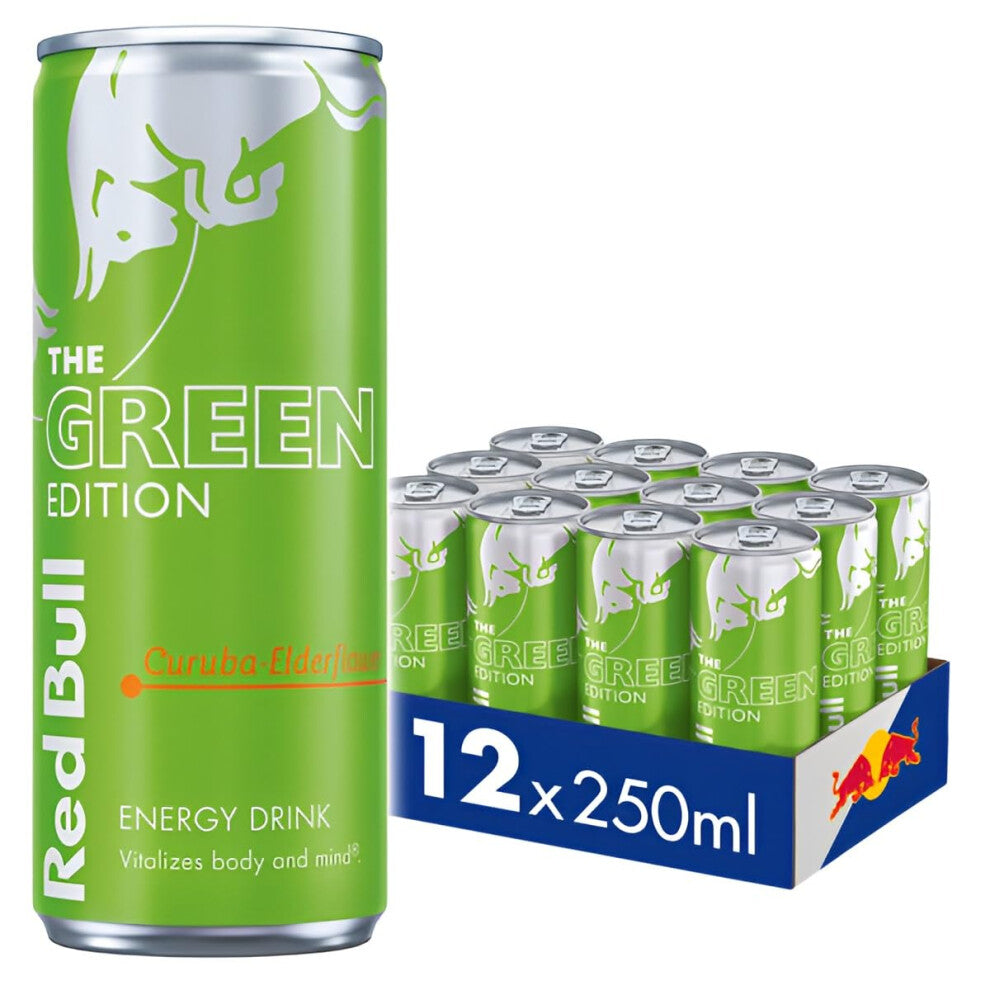 Red Bull Energy Drink Summer Edition Curuba-Elderflower, 250ml x 12