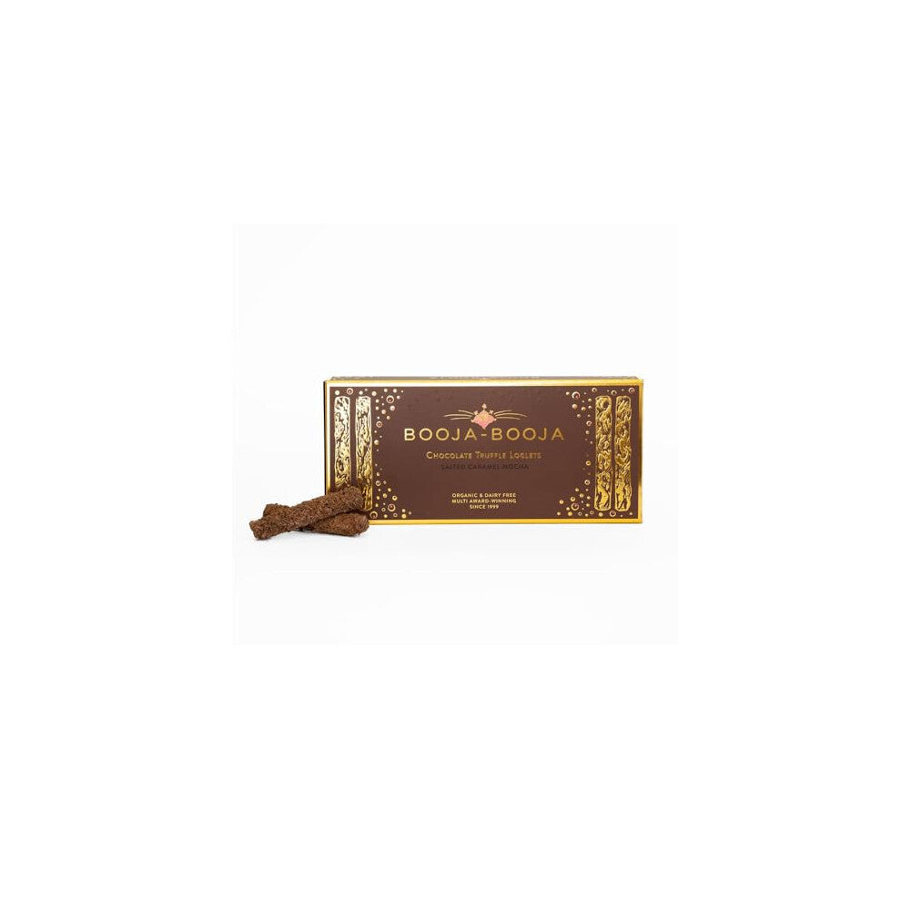 Booja - Booja, Salted Caramel Mocha Chocolate Truffle Loglets 115g