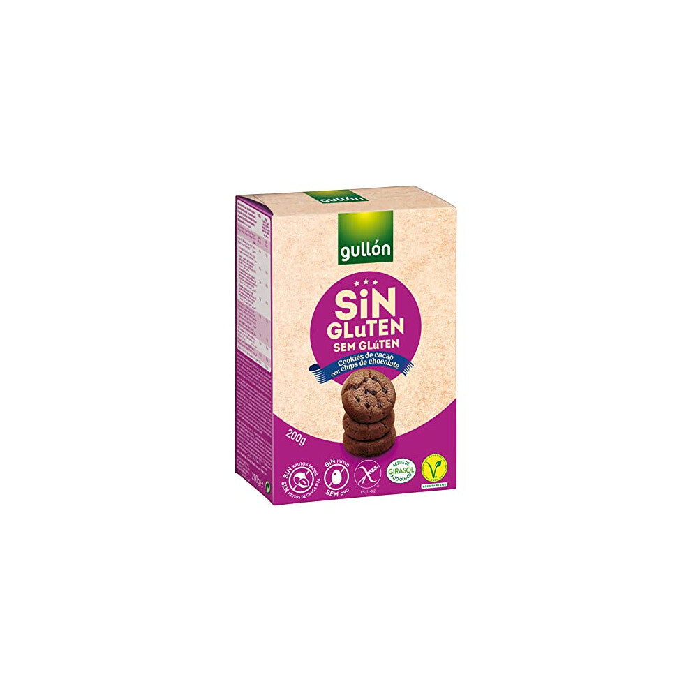 Gullon Gluten Free Chocolate Chip Cookies