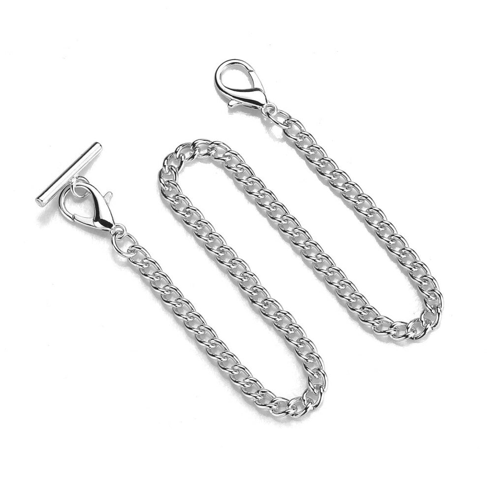 Pocket Watch Chain Gold Silver Color Replacement Chain for Antique Vintage Watches Alloy Material