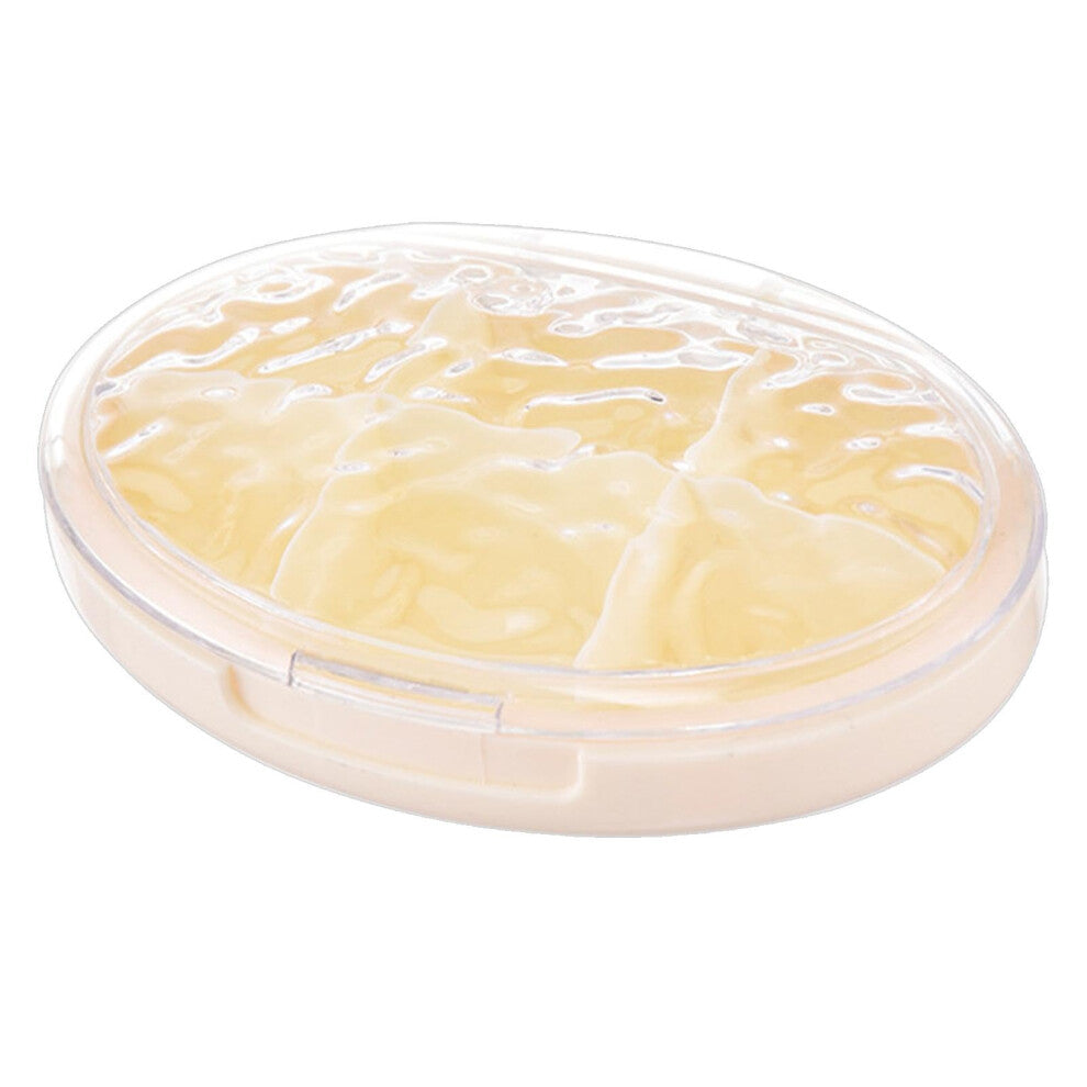Pill Organizer Travel Case Personal Pill Box with Lid for Jewelry Necklaces Earrings Sealed Cream Color