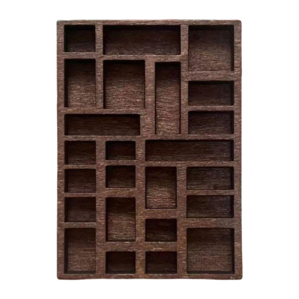 Miniature Jewellery Rack with Multiple Compartments for Organized Storage, Compact Display Holder in Elegant Design