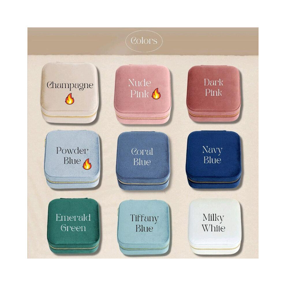 (All) Personalized Jewellery Box - Customized Gift for Her